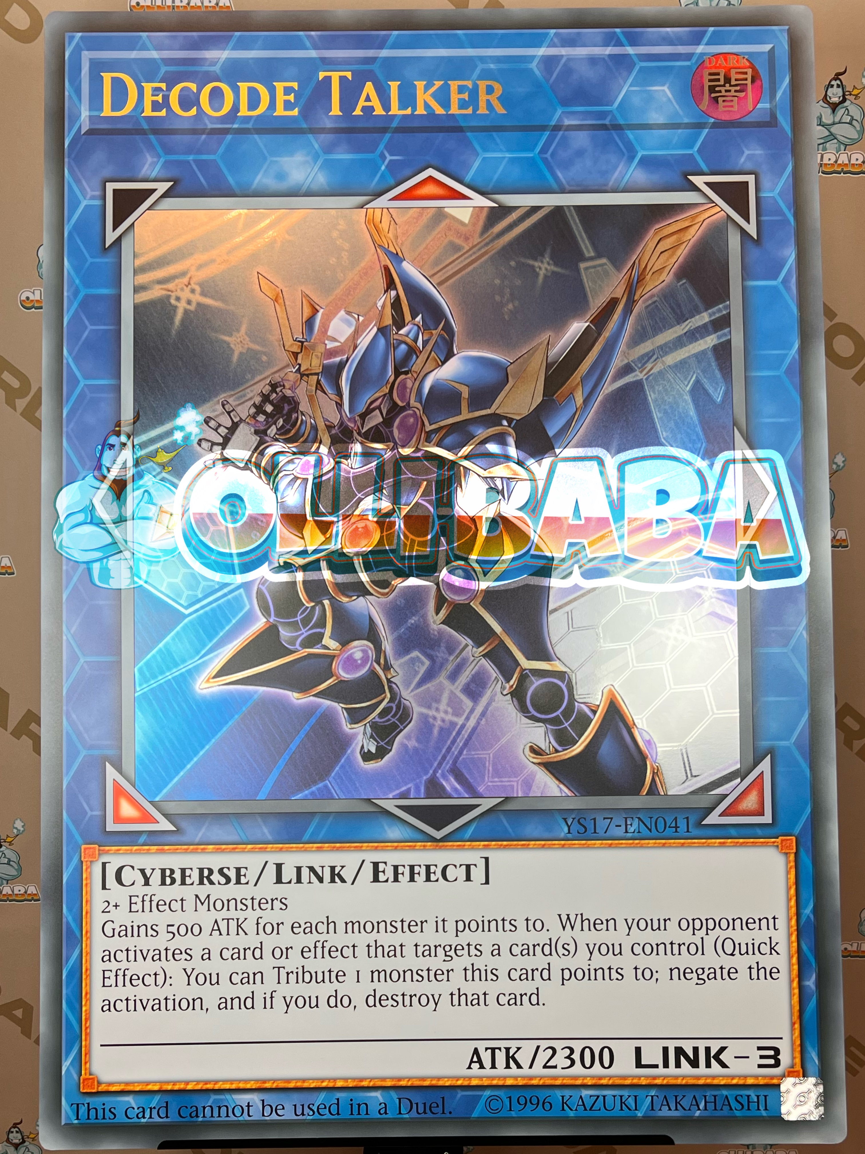 www.Giant-Card.com - Decode Talker Giant Card Yu-Gi-Oh! www.Giant-Card.com - Decode Talker Giant Card Yu-Gi-Oh!