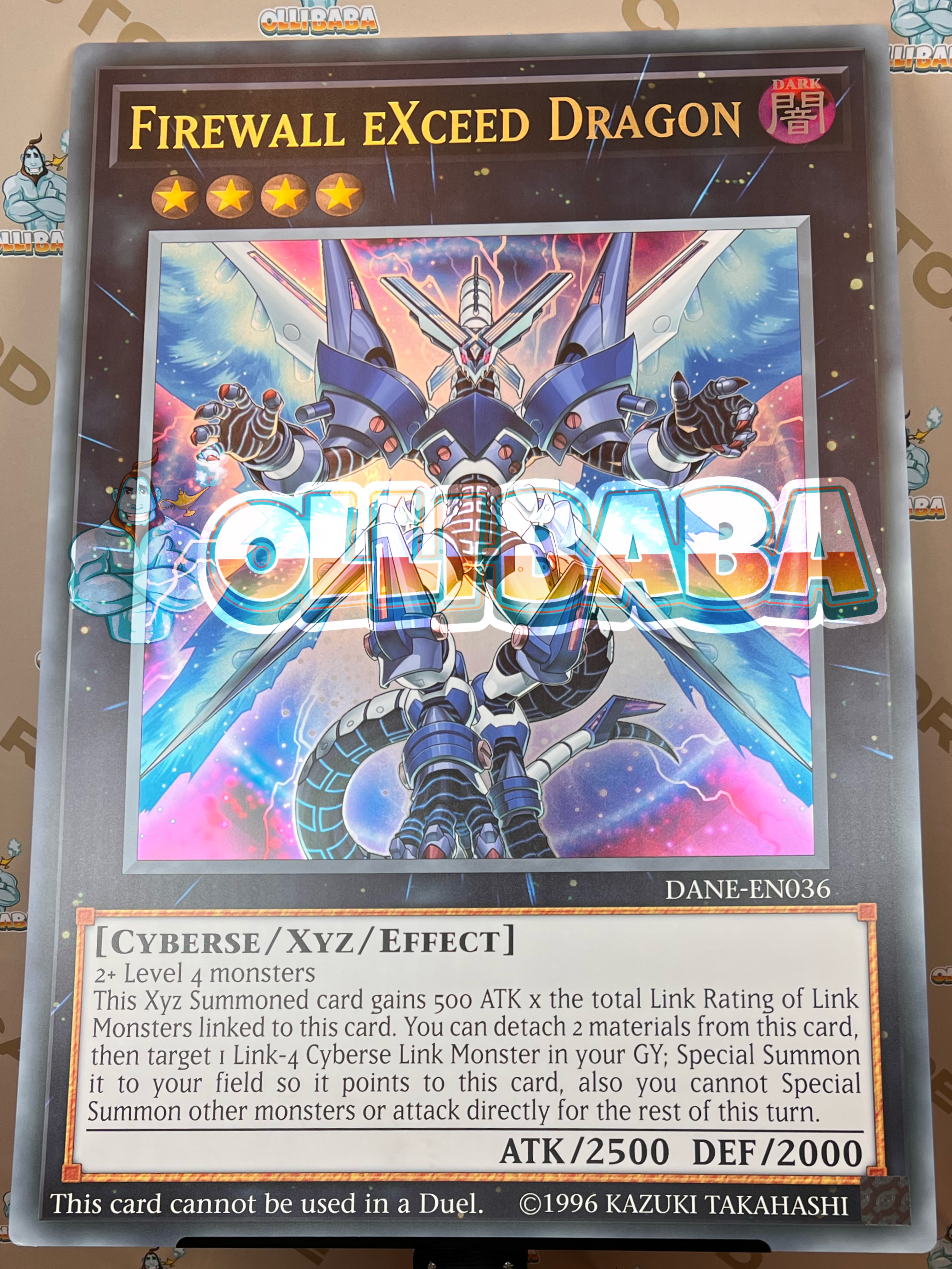 www.Giant-Card.com - Firewall Exceed Dragon Giant Card Yu-Gi-Oh!
