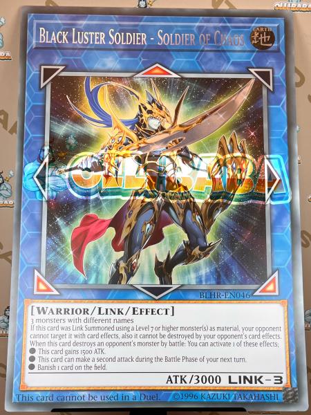 www.Giant-Card.com - Black Luster Soldier - Soldier Of Chaos Giant Card Yu-Gi-Oh! www.Giant-Card.com - Black Luster Soldier - Soldier Of Chaos Giant Card Yu-Gi-Oh!