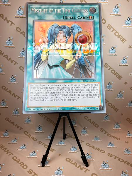 www.Giant-Card.com - Mischief Of The Time Goddess Giant Card Yu-Gi-Oh!