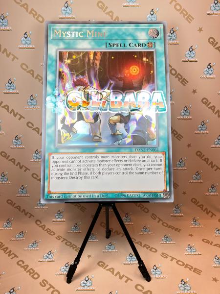 mystic mine yugioh card Yugioh Mystic Mine MGED-EN047 1st Edition Premium Gold Rare NM