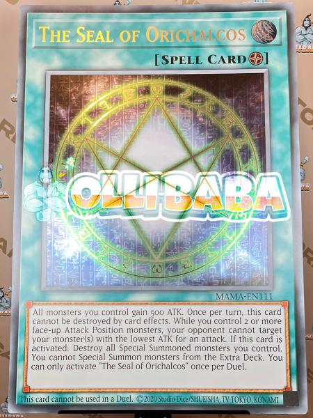 www.Giant-Card.com - The Seal of Orichalcos Giant Card Yu-Gi-Oh!